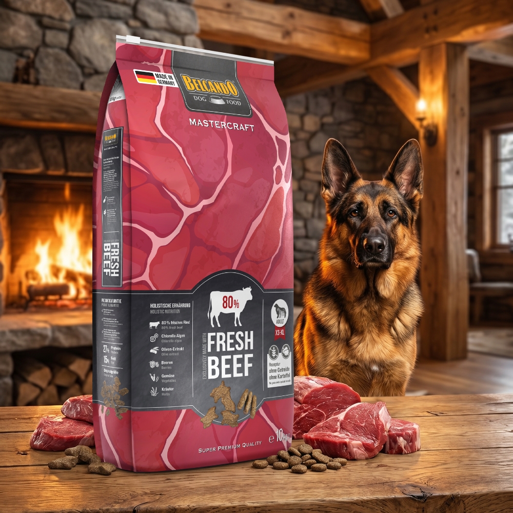 80% carne proaspătă de vită într-o singură rețetă